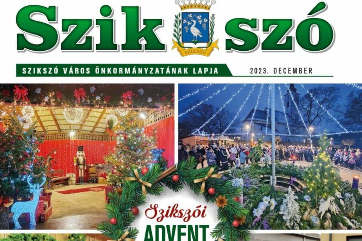 Szik-Szó Újság 2023. December