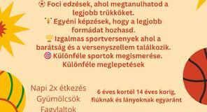 Sport és foci tábor