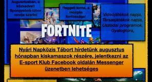 Elindult a jelentkezés az E-Sport Klub táborába!