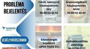 Lakossági probléma bejelentés