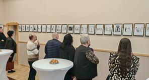 Megnyílt Mező István karikaturista „Női dolgok” című kiállítása