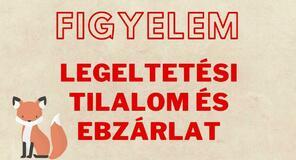 Legeltetési tilalom és ebzárlat március 28. és április 17. között