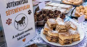 Jótékonysági süteményvásár Szikszón 