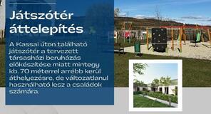 Játszótér áttelepítés