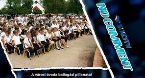 No Comment 2026.06.12. - A városi óvoda ballagási pillanatai
