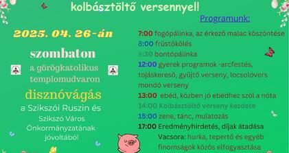Hagyományőrző ruszin nap kolbásztöltő versennyel!