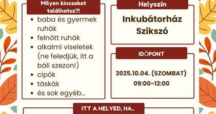 Közösségi ruhavásár újra!