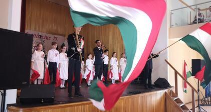 Megemlékezés március 15-én Szikszón