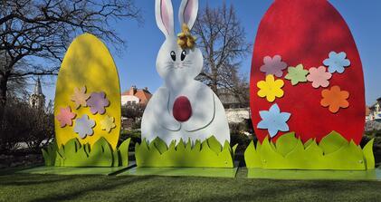 Megérkezett a húsvéti hangulat Szikszó belvárosába