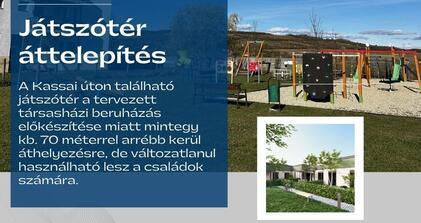 Játszótér áttelepítés