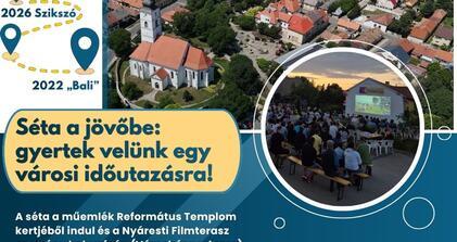 Séta a jövőbe: gyertek velünk egy városi időutazásra!
