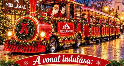 Mikulás Expressz - Városnéző Mikulásvonat