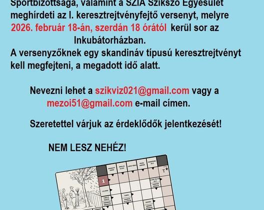 Keresztrejtvényfejtő verseny