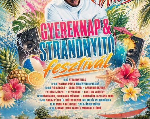 Gyereknap & Strandnyitó fesztivál - Manuel koncert
