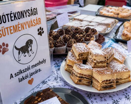 Jótékonysági süteményvásár Szikszón