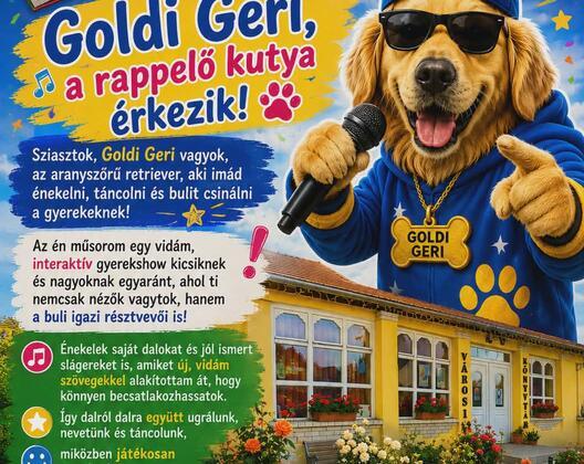 Gyermekkönyvek ünnepe - Goldi Geri koncert