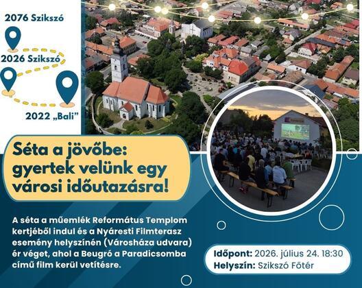 Séta a jövőbe: gyertek velünk egy városi időutazásra!